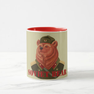 Caneca Urso soviético