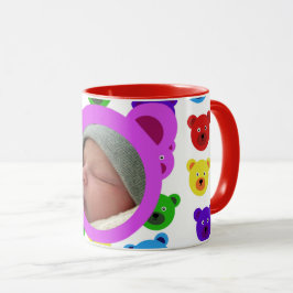 Caneca Ursos em Violeta