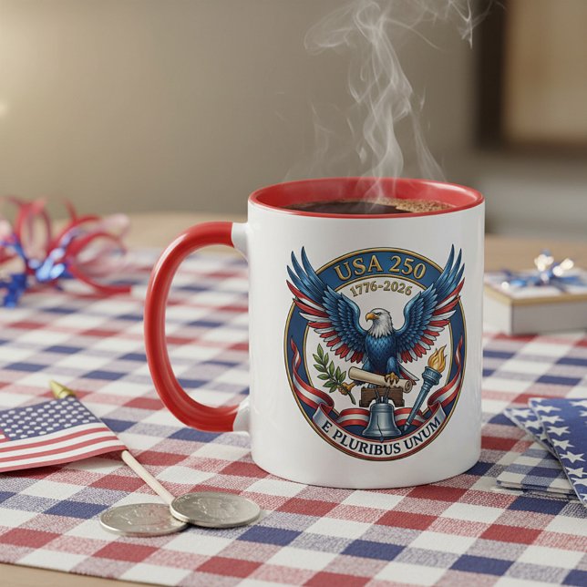 Caneca USA 250 Eagle personalized (Criador carregado)