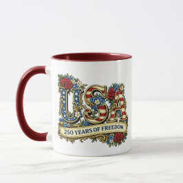 Caneca USA America's 250th Anniversary
