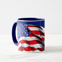 Caneca USA Flag Coffee Mug