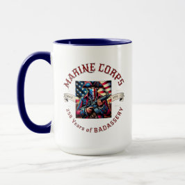 Caneca USMC Badassery Mug