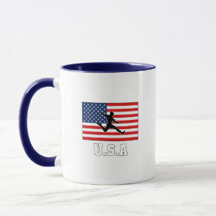 Caneca USMNT da Equipe de Futebol dos Estados Unidos