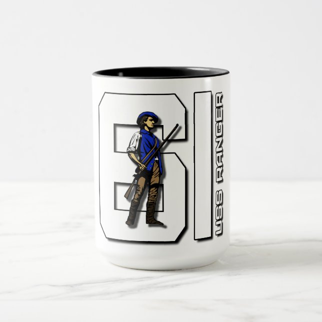 Caneca USS RANGER CV-61 Mug (Centro)