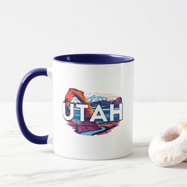 Caneca Utah EUA (Com Donut)