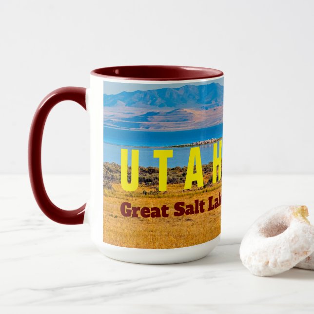Caneca UTAH O Excelente Salt Lake State Mug (Com Donut)