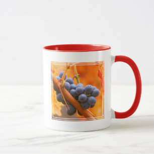 Caneca Uva Madura No Vinhedo