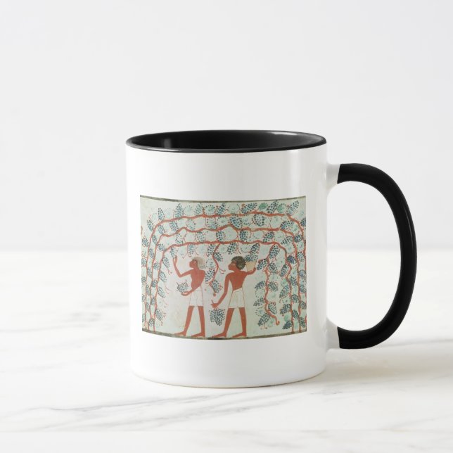 Caneca Uvas da colheita, do túmulo de Nakht (Direita)