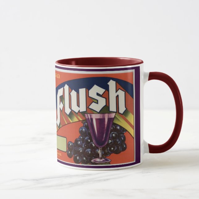 Caneca Uvas do resplendor real (Direita)
