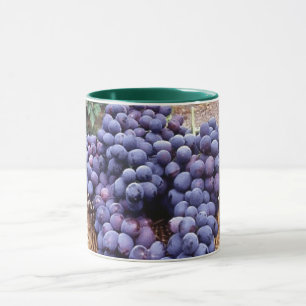 Caneca Uvas roxas reais