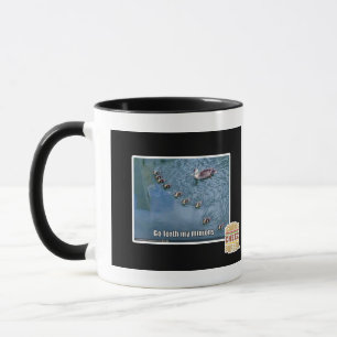Caneca Vá em frente, meus milhões