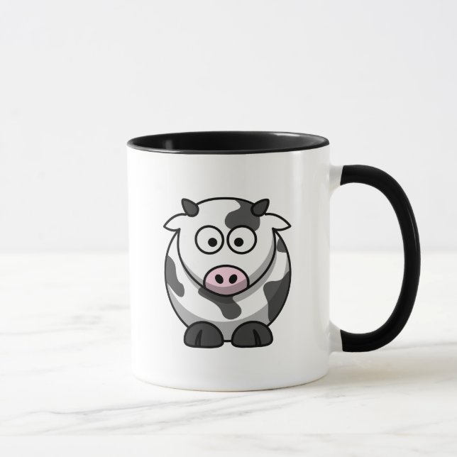 Caneca Vaca branca (Direita)