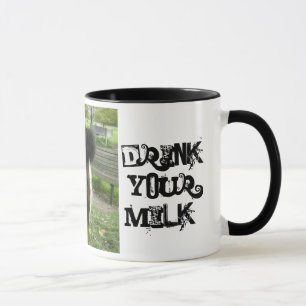 Caneca Vaca cercada em Cambridge