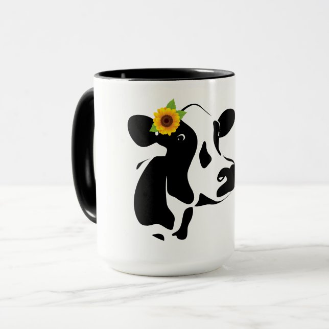 Caneca Vaca Clássica, Tem Cookies Coffee Mug (Frente Esquerda)