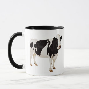 Caneca Vaca de Holstein (taurus do Bos)