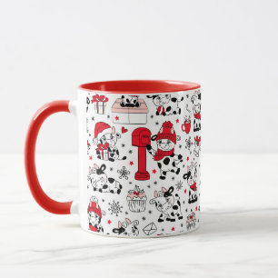 Caneca Vaca de Natal Fofa Touro