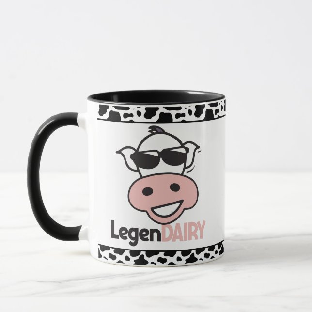 Caneca Vaca Engraçada (Esquerda)