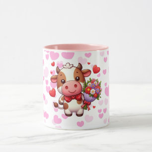 Caneca Vaca fofa do dia dos namorados