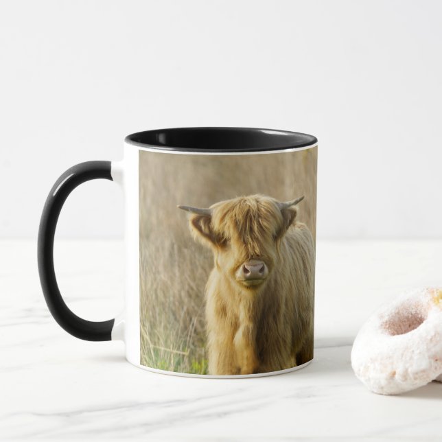 Caneca Vaca Highland (Com Donut)