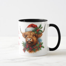 Caneca Vaca Highland Copo de Café