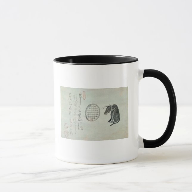 Caneca Vaca, janela oval e haicais (Direita)