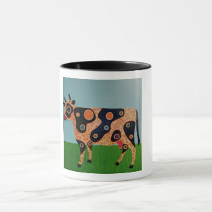 Caneca Vaca Malhada Pontilhada