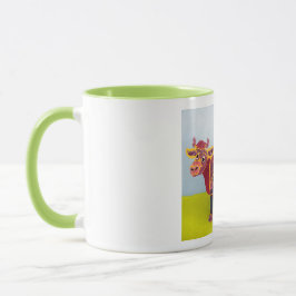 Caneca Vaca Roxa