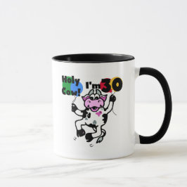 Caneca Vaca santamente eu sou 30 camisetas e presentes