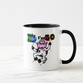 Caneca Vaca santamente eu sou 50 camisetas e presentes