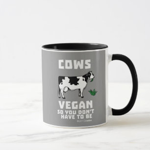 Caneca Vacas Vegan para que não tenhas de ser