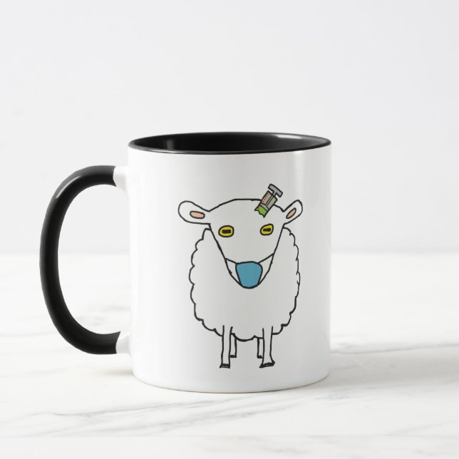 Caneca Vacinação Anti-Vax Ovinos (Esquerda)