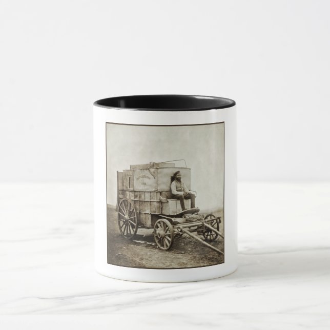 Caneca Vagão Fotográfico de Roger Fenton Realismo (Centro)