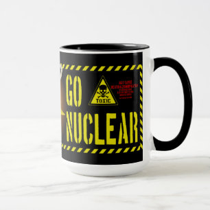 Caneca Vai o estilo nuclear da barata