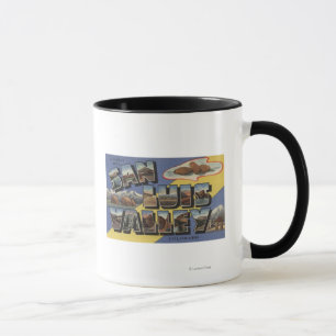 Caneca Vale do San Luis, Colorado - grande letra