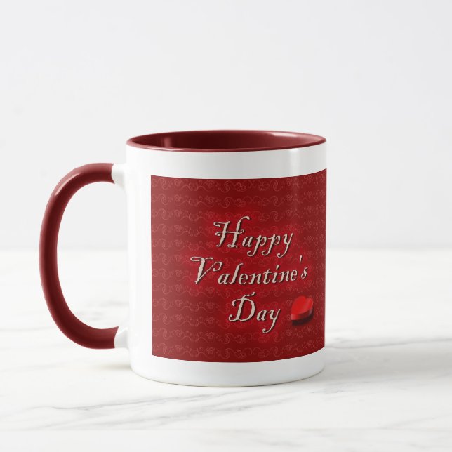 Caneca Valentine&apos feliz; dia de s (Esquerda)