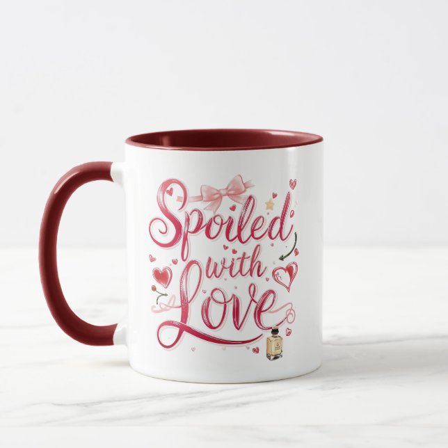 Caneca Valentine's Day "Spoiled with Love" (Esquerda)