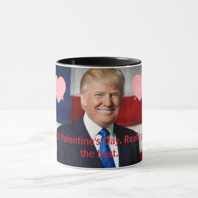 Caneca Valentine's Day Trump Mug (Centro)