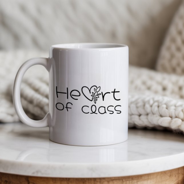 Caneca Valentines gift teacher thank you (Criador carregado)