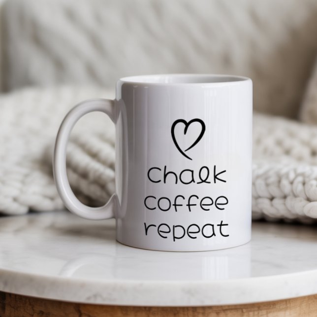 Caneca Valentines gift teacher thank you (Criador carregado)