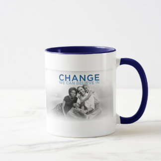 Caneca Valores familiares de Obama
