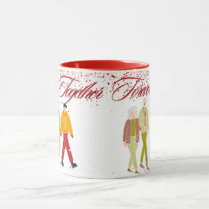 Caneca Vamos caminha juntos para sempre - SEGUNDO MUG