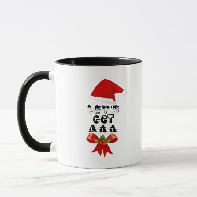 Caneca Vamos de Natal deixa clássico (Esquerda)