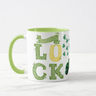 Caneca Vamos fica verde" Rua sortuda.