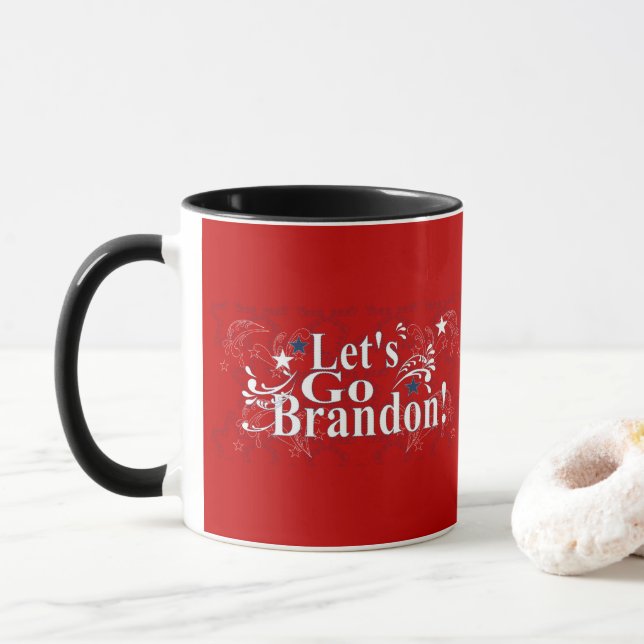 Caneca Vamos Go Brandon Coffee Mug (Com Donut)