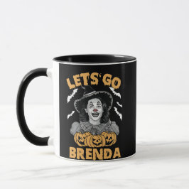 Caneca Vamos Go Brenda Spooky Halloween Kamala Harris