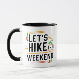 Caneca Vamos Hike Este Fim De Semana