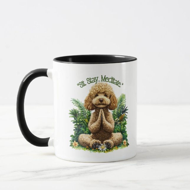 Caneca vamos Meditar (Esquerda)