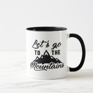 Caneca Vamos Para As Montanhas