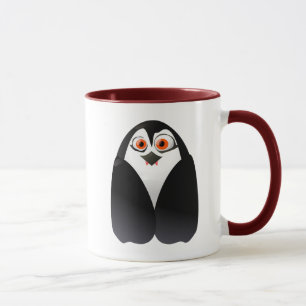 Caneca Vampenguin - pinguim bonito do vampiro