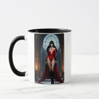 Caneca Vampira Feminina Elegante